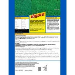 Vigoro 20 lbs. Sun and Shade Grass Seed Mix with Water Saver Seed Coating -Vigoro sales Store vigoro grass seed 25687 40 1000