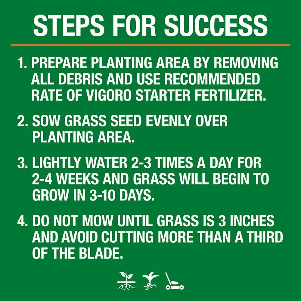 Vigoro 20 lbs. Contractor's Grass Seed Northern Mix with Water Saver Seed Coating 9 Vigoro 20 lbs. Contractor's Grass Seed Northern Mix with Water Saver Seed Coating - Image 7