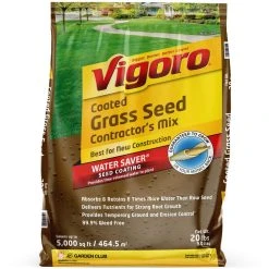 Vigoro 20 lbs. Contractor's Grass Seed Southern Mix with Water Saver Seed Coating