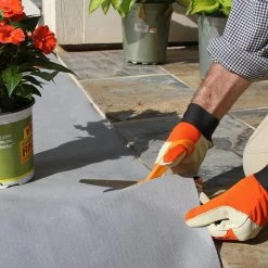 Vigoro 4 ft. x 50 ft. Matrix Grid Heavy-Duty Landscape Fabric (4-Pack) -Vigoro sales Store vigoro landscape fabric vpnm45085 4pk 44 1000