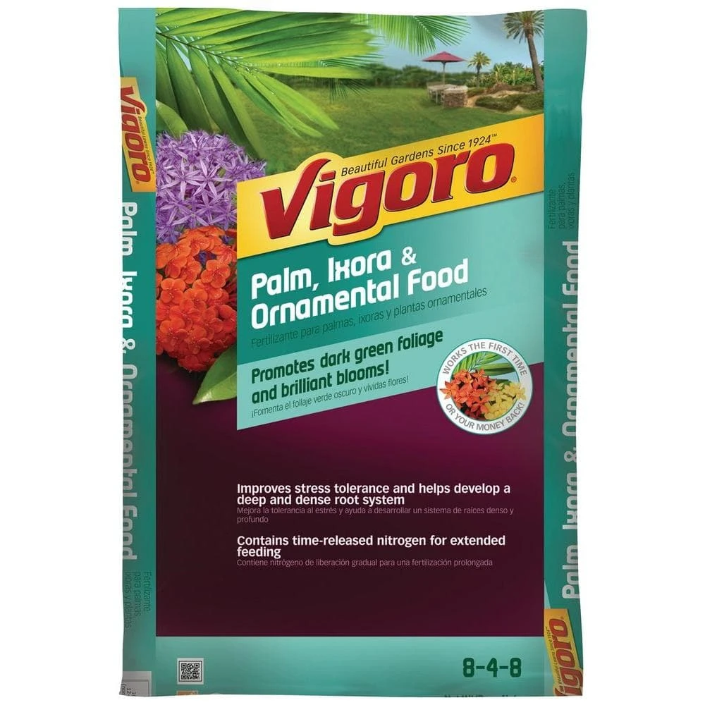 Vigoro 20 lb. All Season Ixora and Ornamental Plant Food (8-4-8) 3 Vigoro 20 lb. All Season Ixora and Ornamental Plant Food (8-4-8)