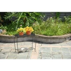 Vigoro Knock Down Rectangular Plant Stand 9 Vigoro Knock Down Rectangular Plant Stand -Vigoro sales Store vigoro plant stands 710055030 4f 1000