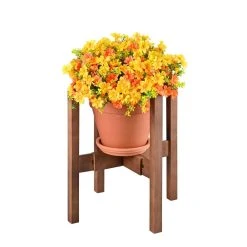 Vigoro Wood Open Frame Plant Stand -Vigoro sales Store vigoro plant stands 710129910 1f 1000