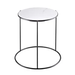 Vigoro 15 in. Marble Look Top Indoor Black Plant Stand -Vigoro sales Store vigoro plant stands 710267000 4f 1000