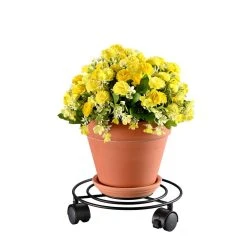 Vigoro 10 in. OPP Metal Wire Plant Caddy -Vigoro sales Store vigoro planter caddies 710266500 44 1000