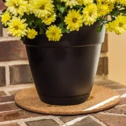Vigoro 10 in. Cork Mat -Vigoro sales Store vigoro planter saucers cm10phbdi 44 1000