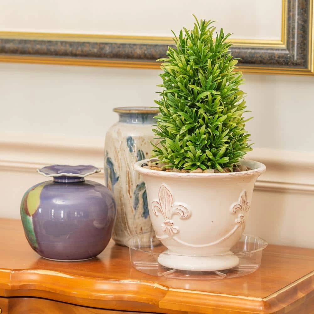 Vigoro 8 in. Plastic Plant Saucer 8 Vigoro 8 in. Plastic Plant Saucer - Image 6