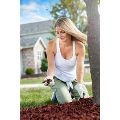 Vigoro 37.5 cu. ft. Red Recycled Rubber Mulch (25 Bags) -Vigoro sales Store vigoro rubber mulch gn15rd25 fa 1000