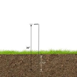 Vigoro 36 in. H x 2.24 in. W Metal Plant Prop -Vigoro sales Store vigoro tomato cages 613672 hd c3 1000