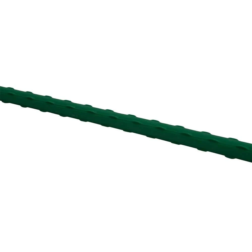 Vigoro 5 ft. Green Colored Steel Core Garden Stake 7 Vigoro 5 ft. Green Colored Steel Core Garden Stake - Image 5