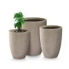 KANTE 22.4", 20.4" and 18.1"H Round Weathered Finish Concrete Planters Set of 3, Outdoor Indoor w/Drainage Hole & Rubber Plug 2 KANTE 22.4", 20.4" and 18.1"H Round Weathered Finish Concrete Planters Set of 3, Outdoor Indoor w/Drainage Hole & Rubber Plug -Vigoro sales Store weathered concrete kante plant pots rc0153bcd c80021 2 64 1000