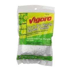 Vigoro 5 ft. x 8 ft. Sturdy Garden Trellis -Vigoro sales Store white vigoro tomato cages t008avg c3 1000