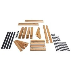 Vigoro 2 ft. x 4 ft. Elevated Cedar Garden Bed with Shelf (Vinyl Legs) 13 Vigoro 2 ft. x 4 ft. Elevated Cedar Garden Bed with Shelf (Vinyl Legs) -Vigoro sales Store wood vigoro raised planter boxes 445190 44 1000